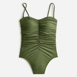 🚚MOVING🚚NWT J Crew Ruched Sweetheart One Piece